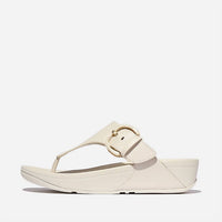 Fitflop - Women's Lulu Resin Buckle Toe Post Sandal