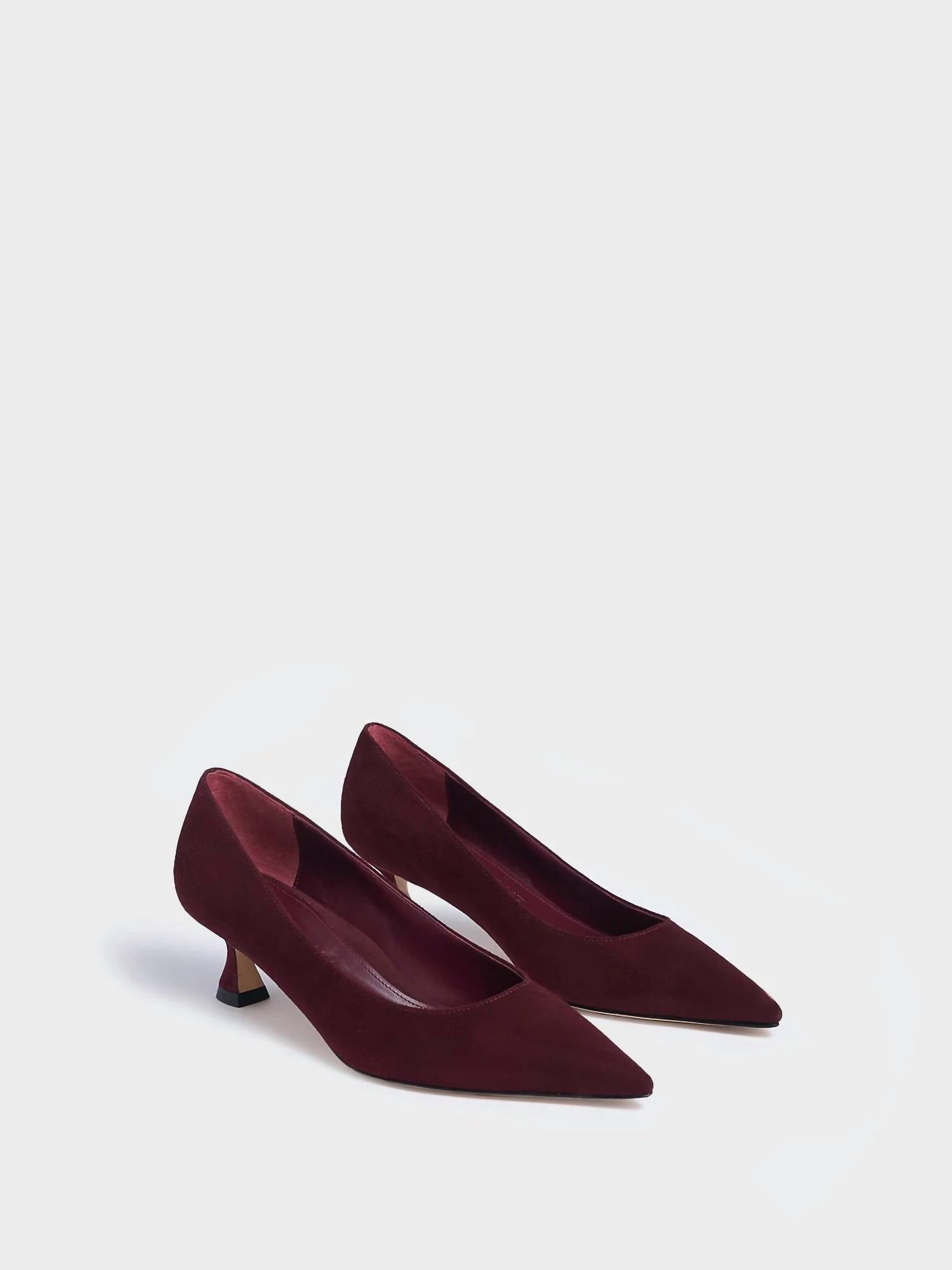 Marion Parke - Women's Flared Kitten Heel Pump