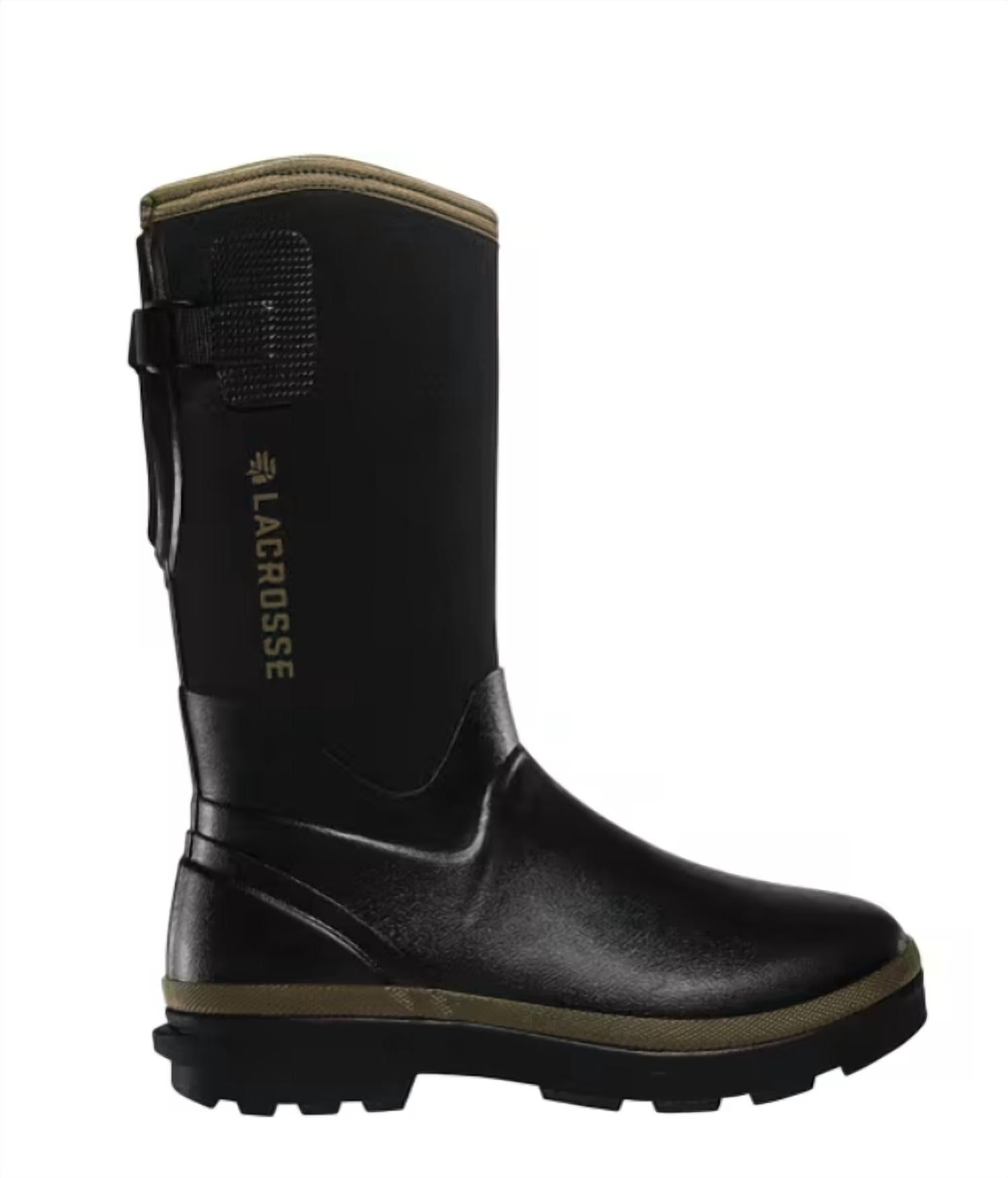 LACROSSE Women's Alpha Range Boot in black tan - women's shoe