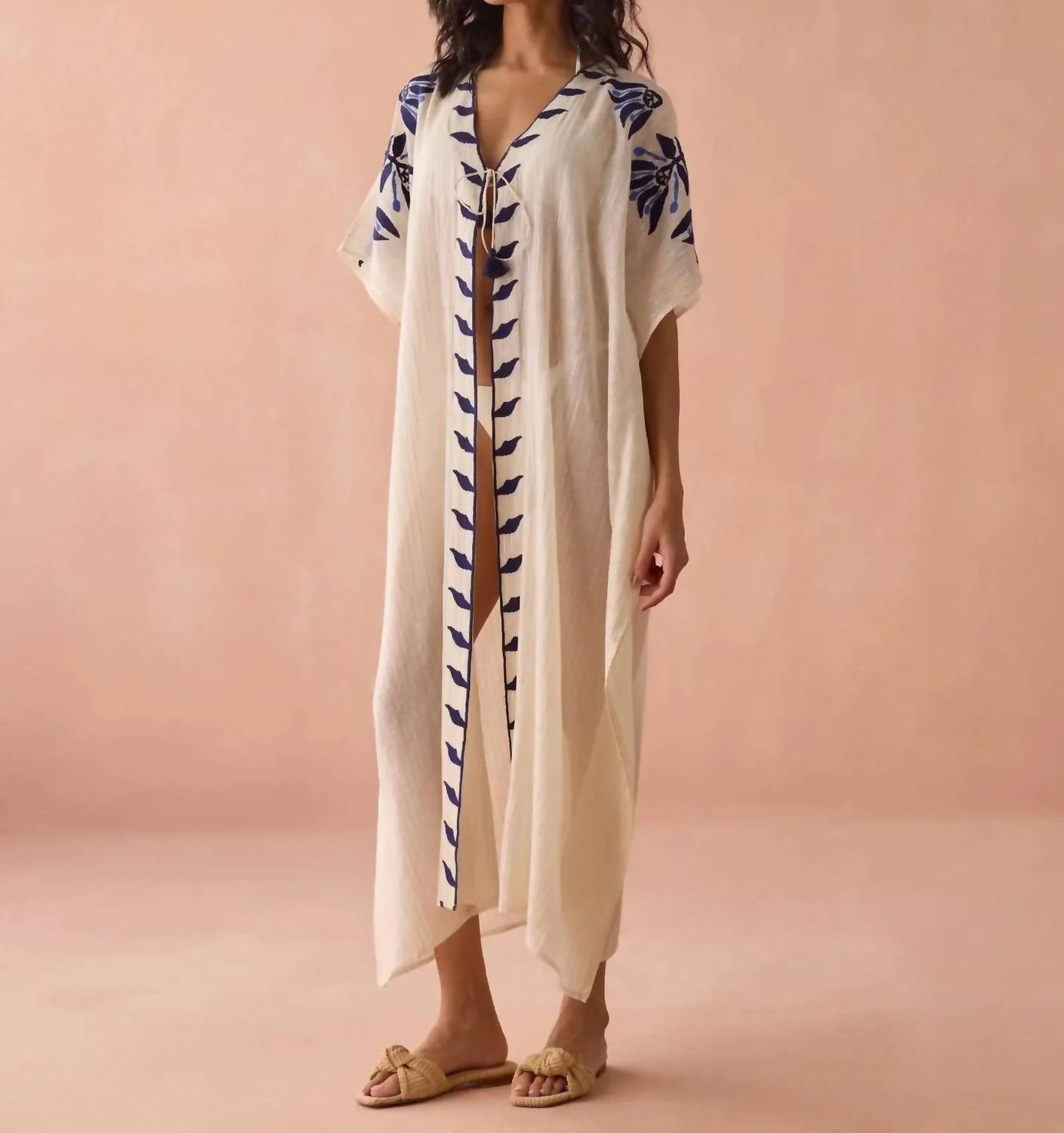 Omika - Blanca Kimono Coverup