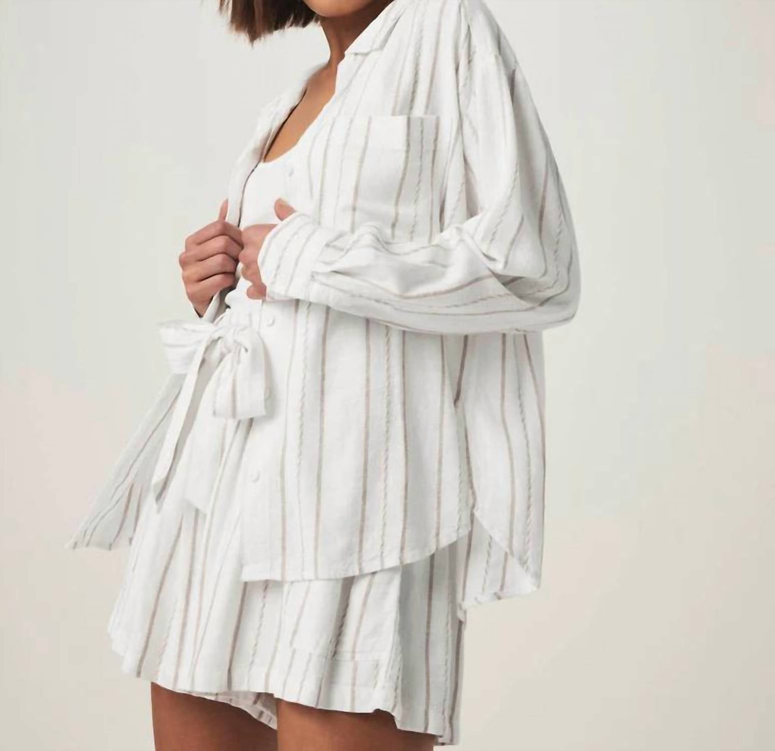Splendid - Gabrielle Stripe Button Down Shirt