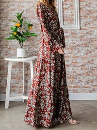 Hailey & Co - A Little Rusty Floral Maxi Dress