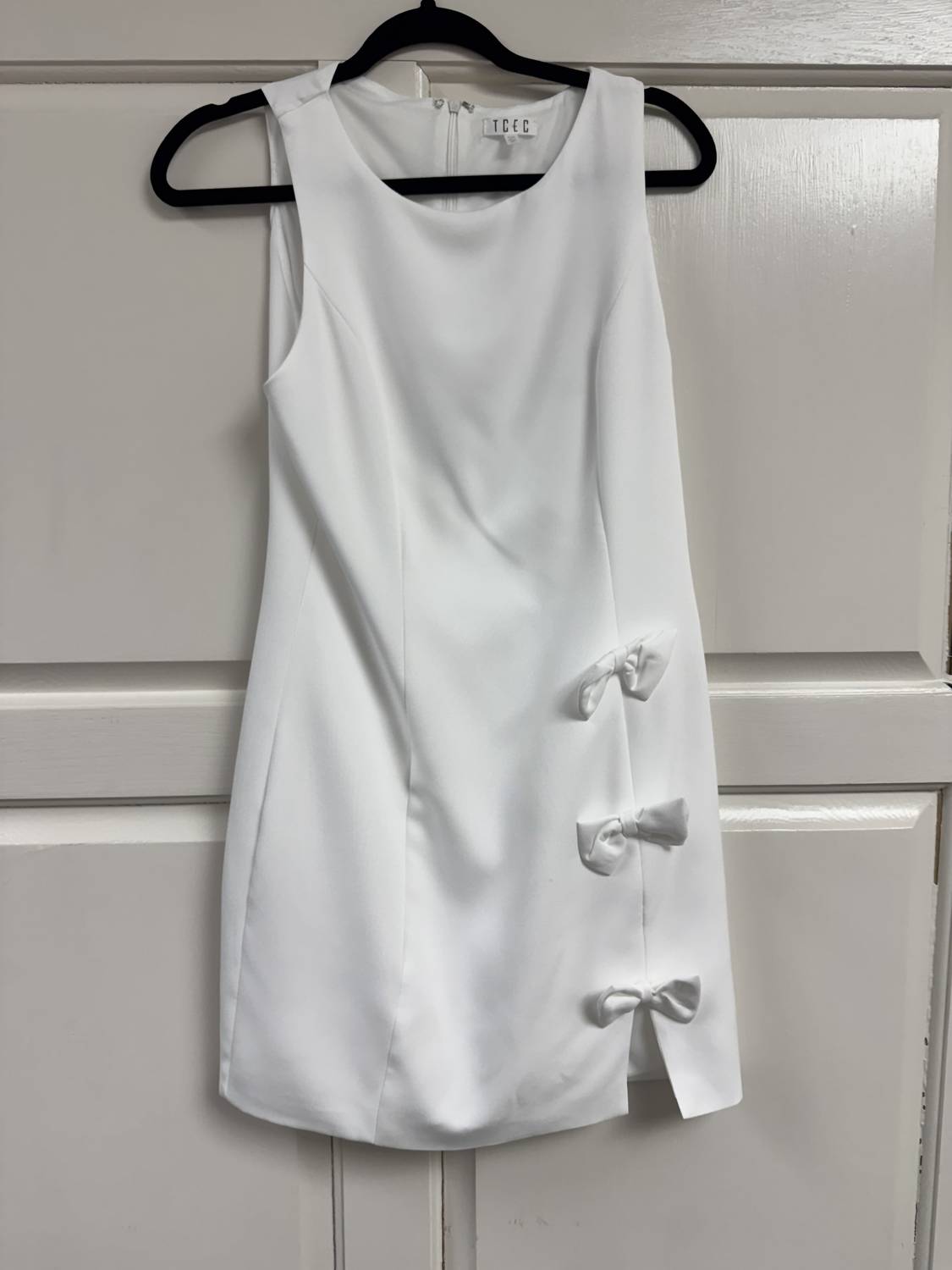 Tcec - Women's Bow Tie Mini Dress