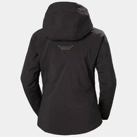 Helly Hansen Women's Alphelia Lifaloft Jacket in black - women's jacket - detail view