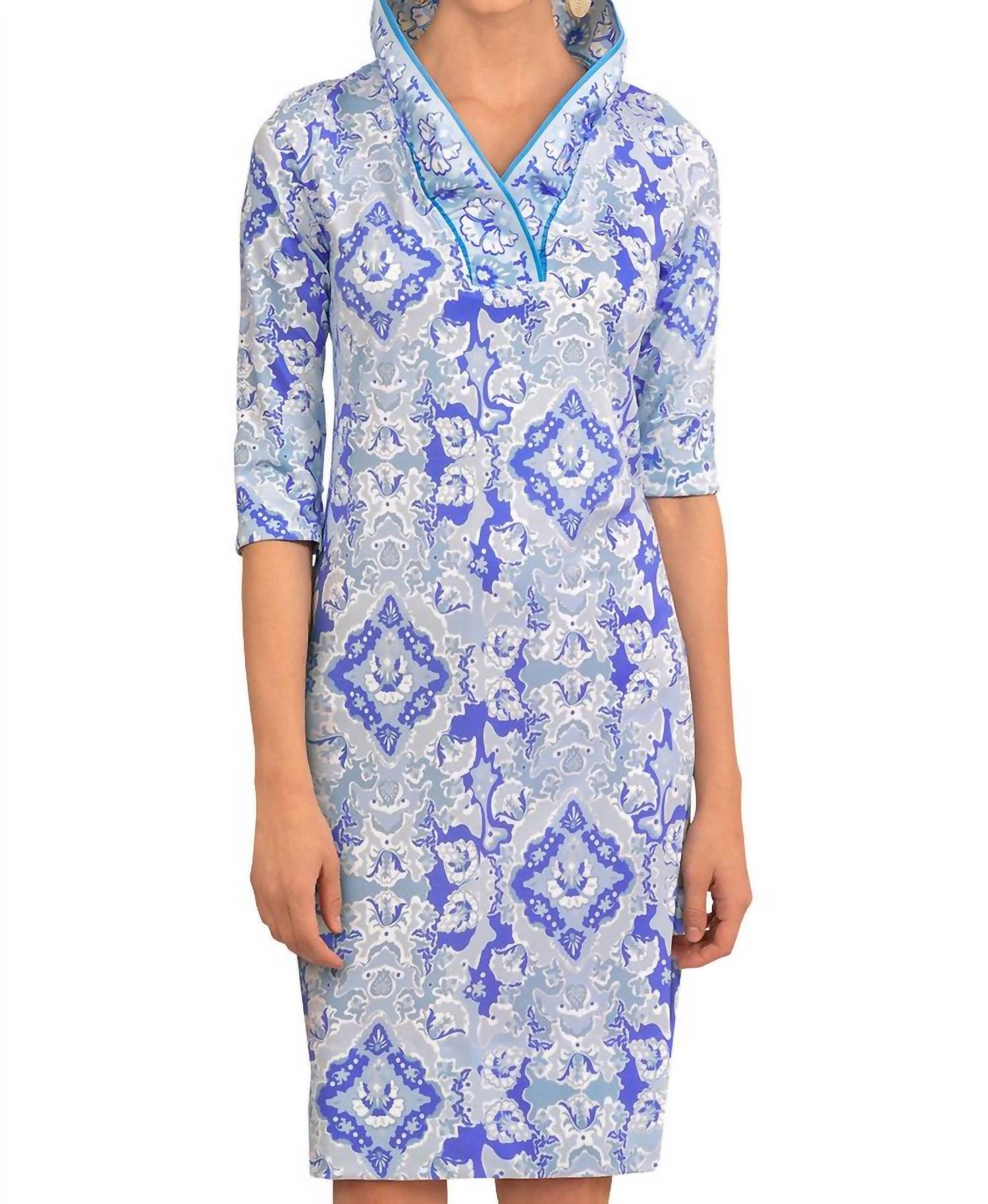 Gretchen Scott - Ruffleneck Dress