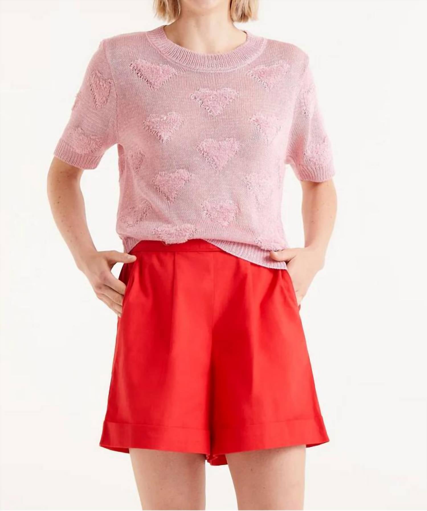 Compania Fantastica - Crochet Heart Sweater