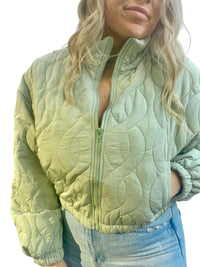 Le Lis - Outer Banks Quilted Crop Jacket