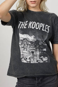 FADED BLACK T-SHIRT