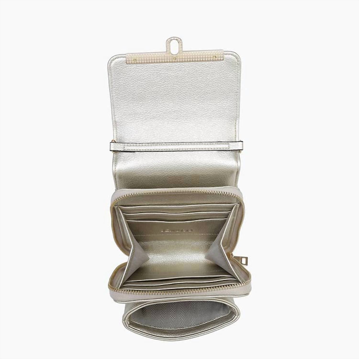 Jen & Co. - Women's Odette Square Clutch Crossbody Bag