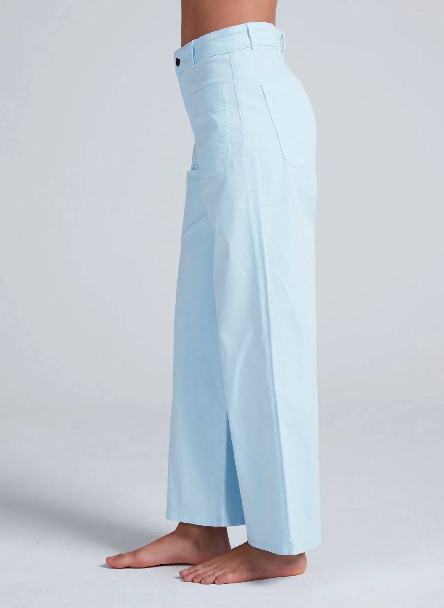 Askk Ny - Cropped Sailor Twill Pant