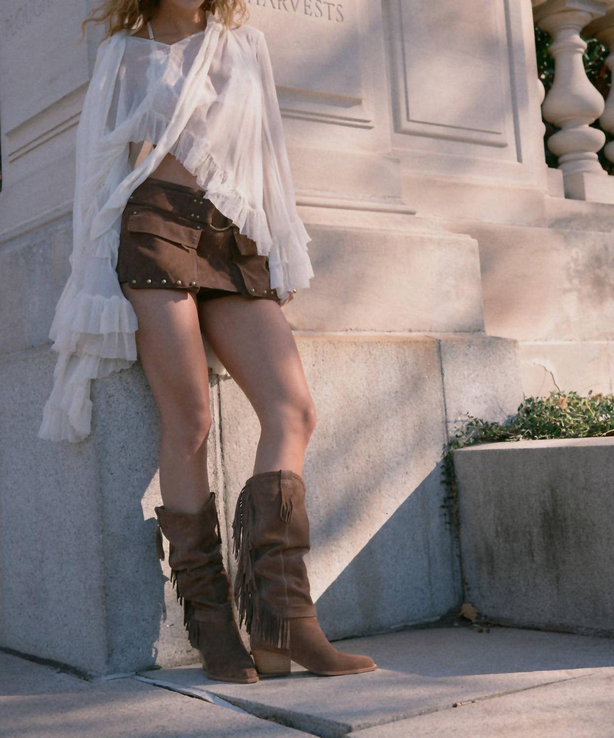 Free People - WOMEN'S FAITH FRINGE BOOTS