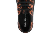 Salvatore Ferragamo - Men's Pattern-print Low-top Lace-up Sneakers