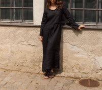 Henriette Steffensen - Long Sleeve Midi Dress