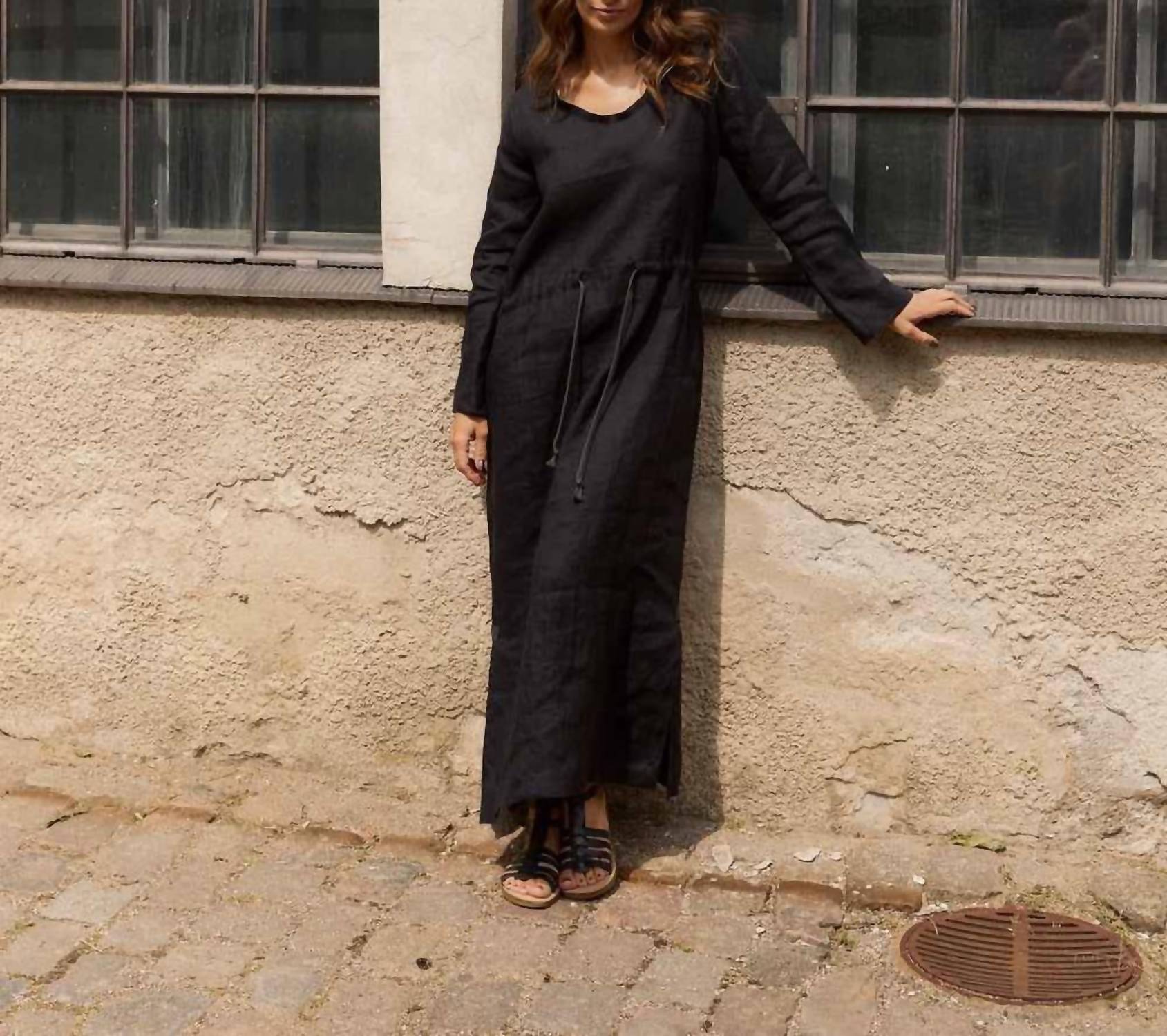 Henriette Steffensen - Long Sleeve Midi Dress