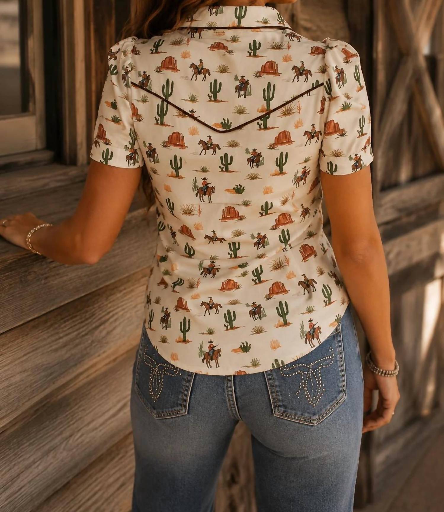Lucky & Blessed - Desert Bloom Shirt