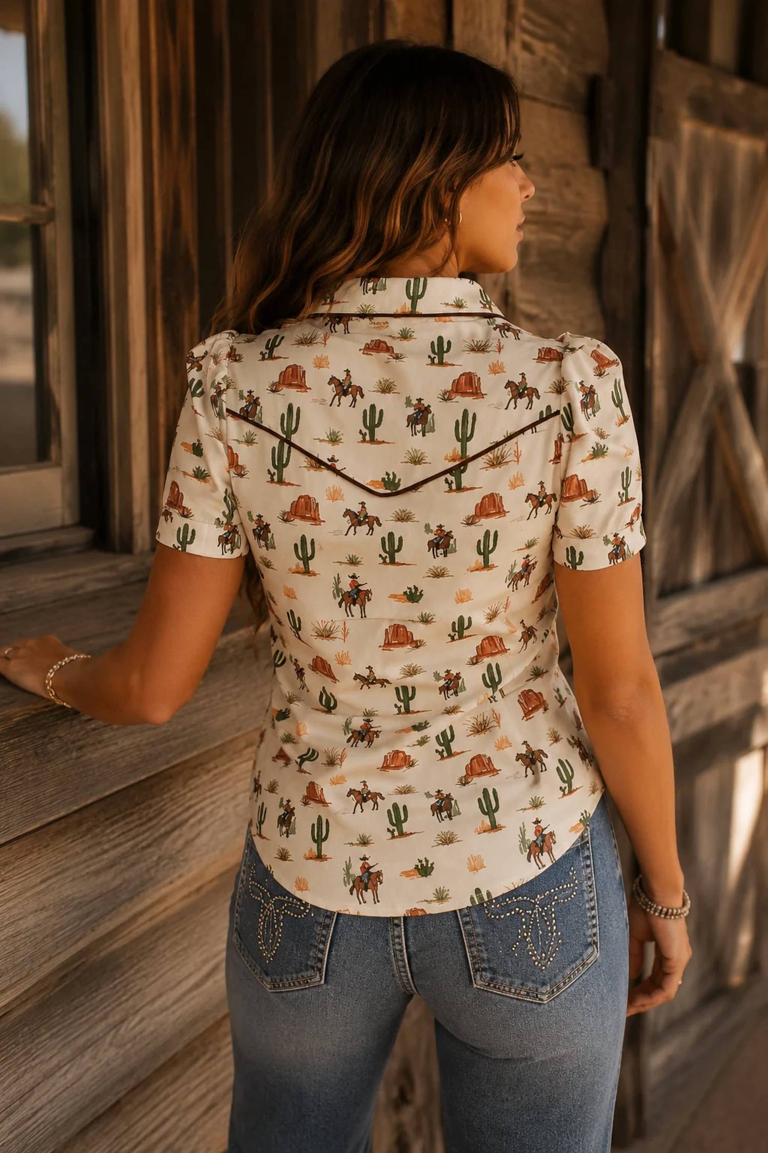 Lucky & Blessed - Desert Bloom Shirt