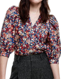 Smythe - V Neck Frontier Blouse
