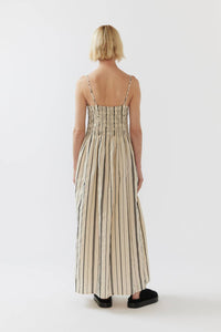 Liv - Stripe Jacquard Dress