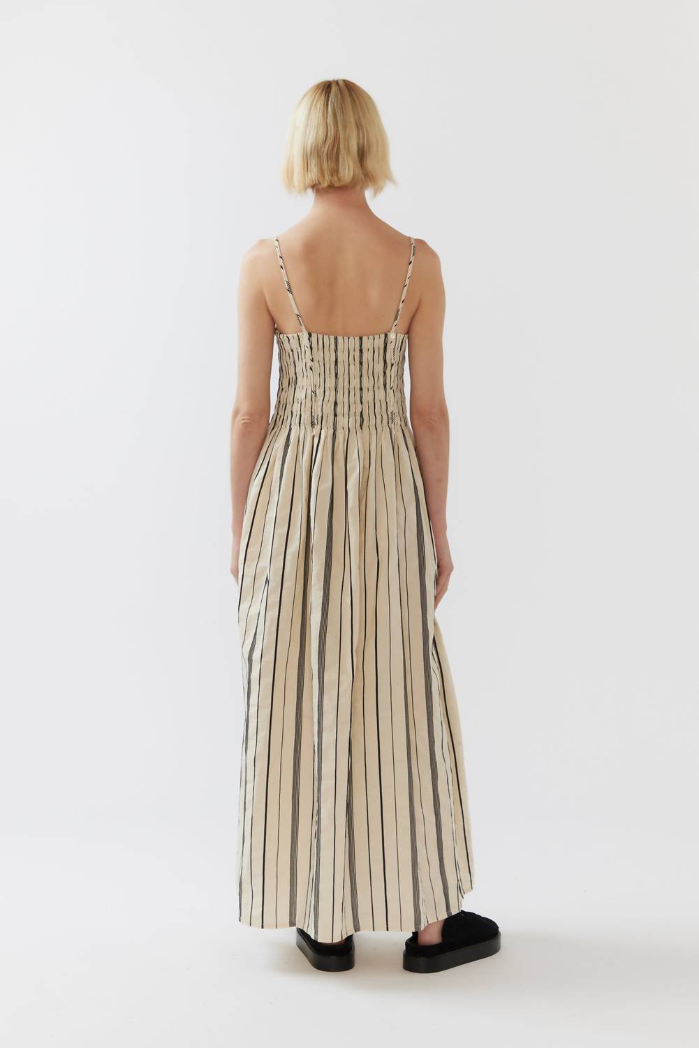 Liv - Stripe Jacquard Dress