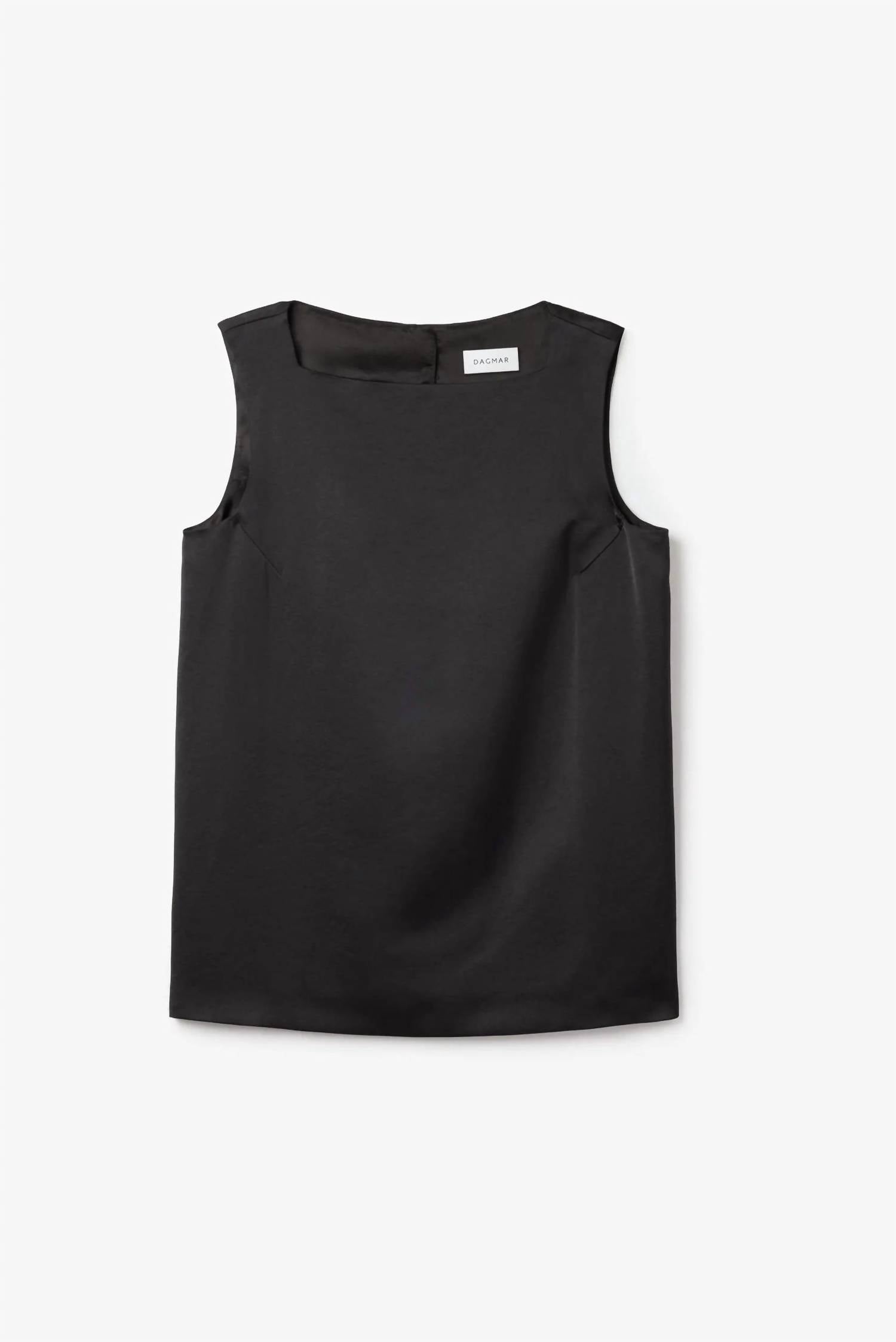 House Of Dagmar - Open Back Satin Top