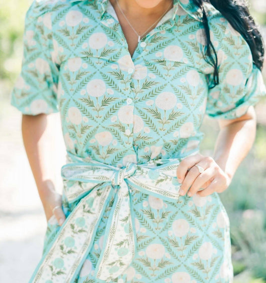 Victoria Dunn - Leila Button Down Midi Dress