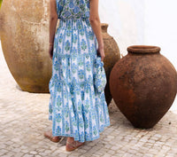 Pink City Prints - Arles Midi Skirt