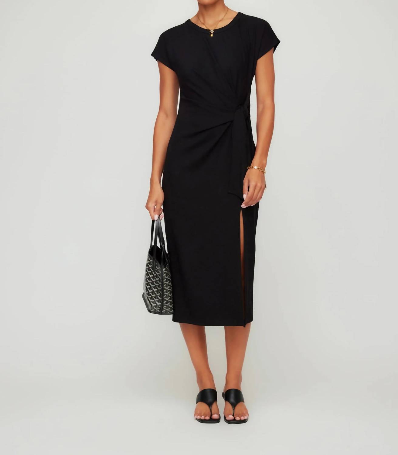 Fifteen Twenty - Marisa Side Knot Midi Dress