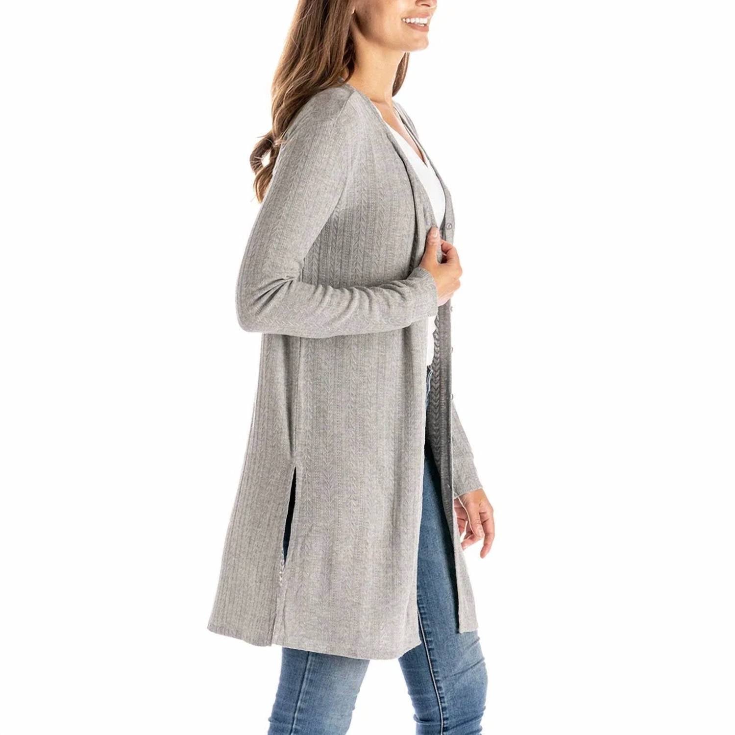 Allthreads - Women's Lakewood Pointelle Knit Cardigan