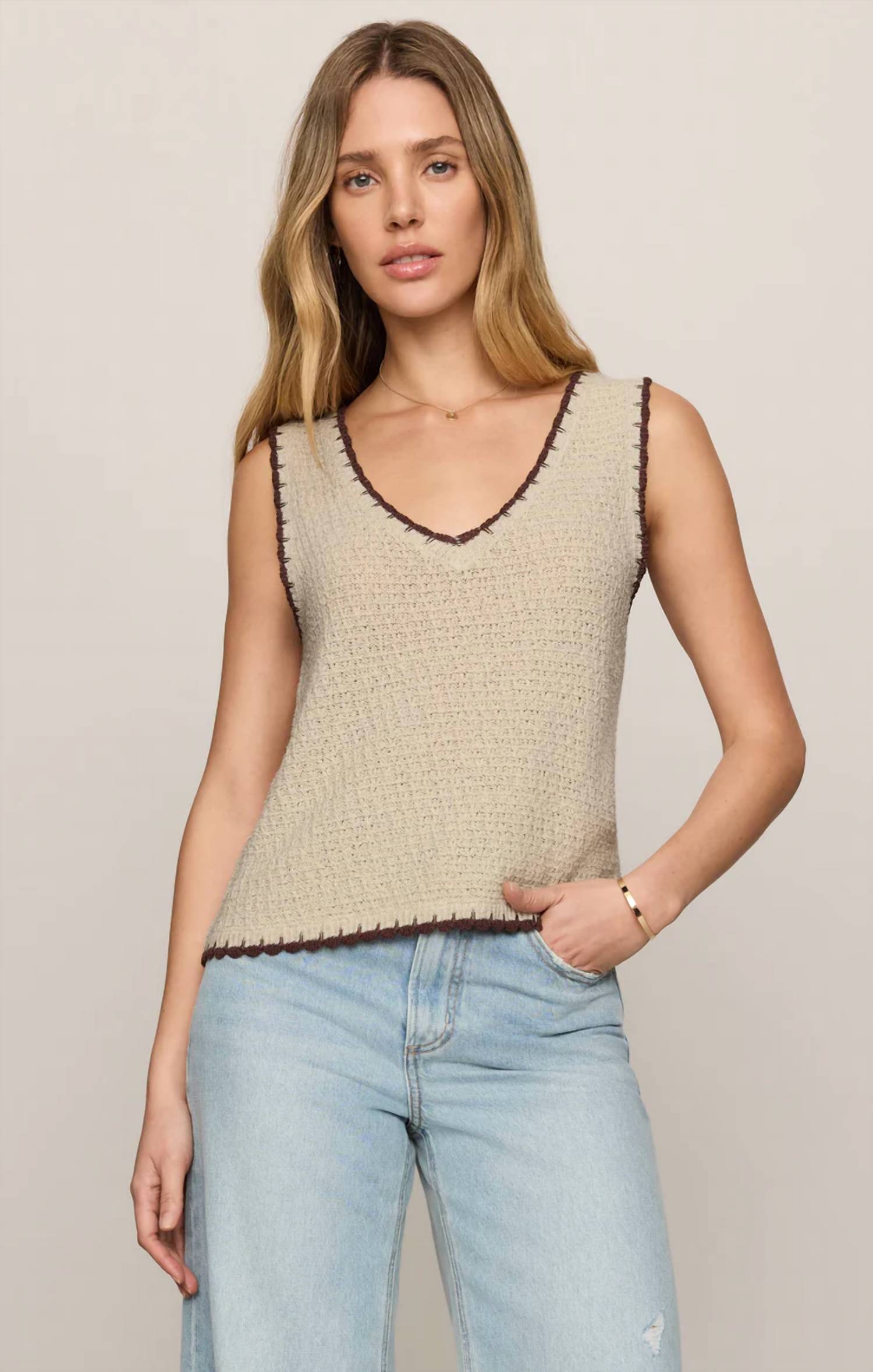 Z Supply - yessina whipstitch tank
