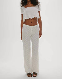 Frankies Bikinis - Princess Wide Leg Relaxed Fit Pants