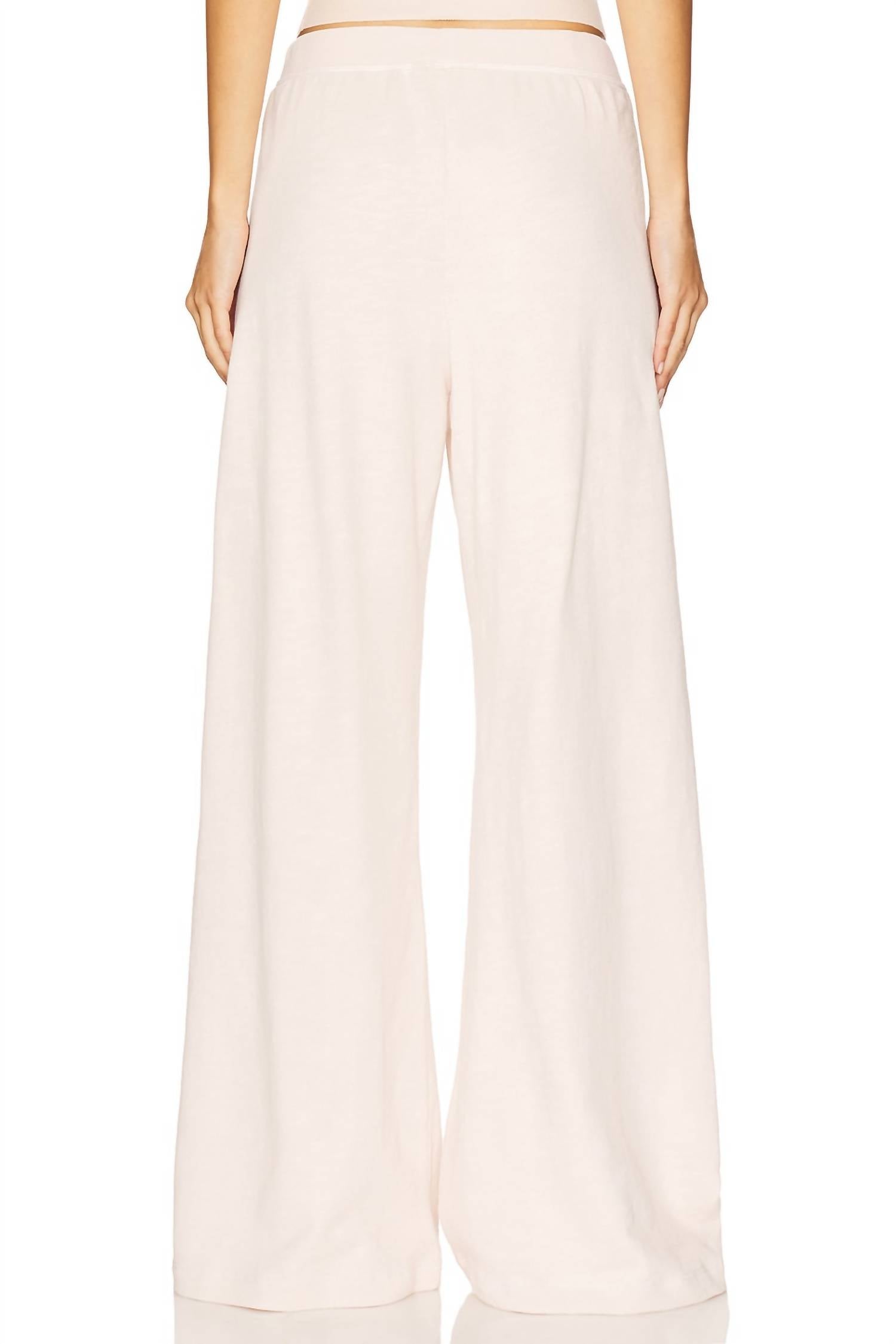 Eterne - Drawstring Wide Leg Sweatpant