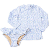 Shade Critters - Girl's Coastal Garden Rashguard Set