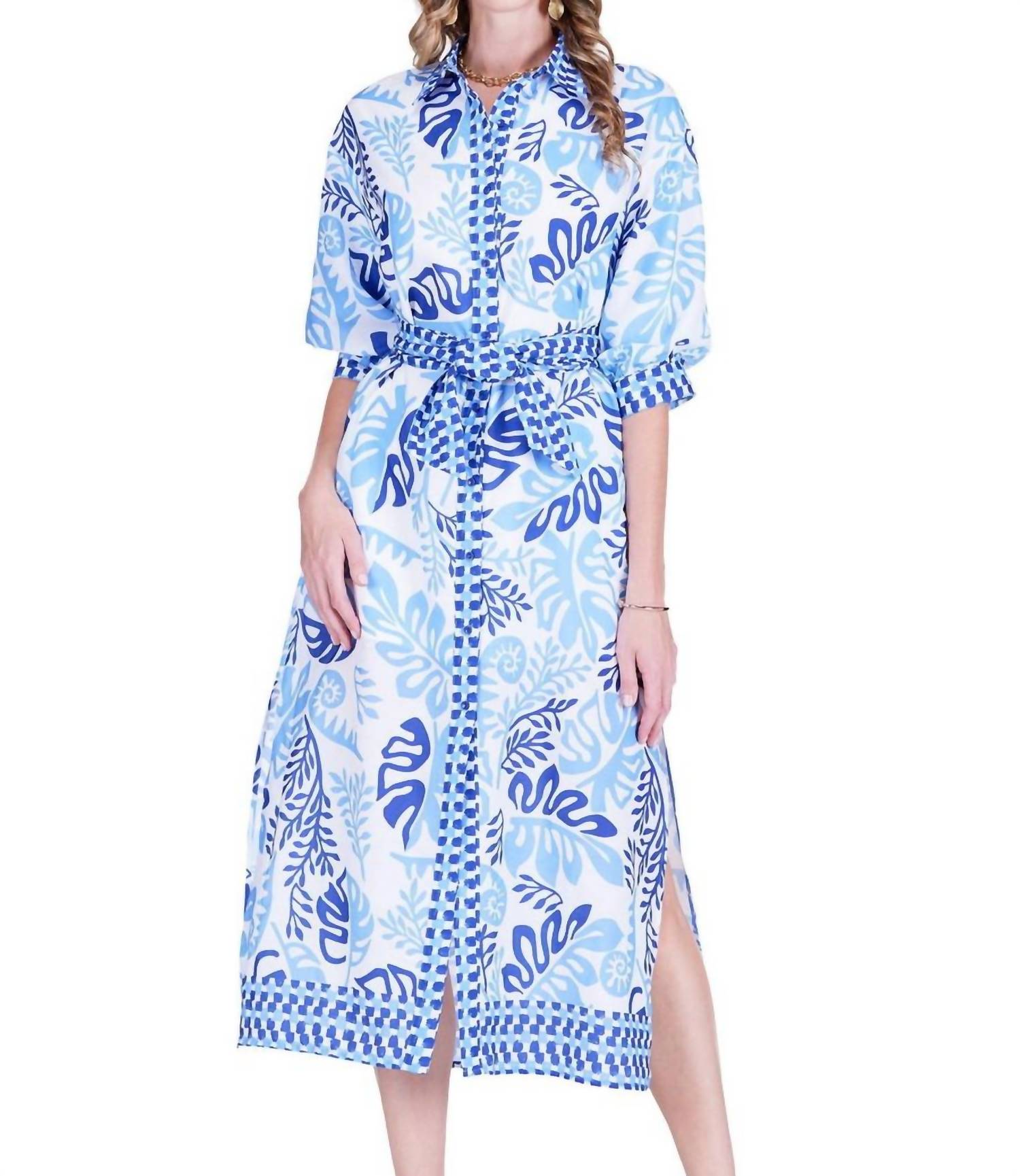 Jade - Maxi Shirt Dress