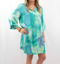 Entro - Ombre Collar Dress