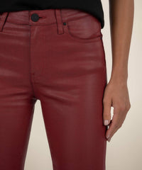 Kut From The Kloth - Kelsey Coated High Rise Ankle Flare Pants