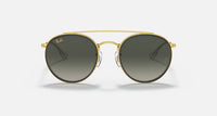 Ray Ban - Round Double Bridge Non Polarized Sunglasses Rb3647n 923871