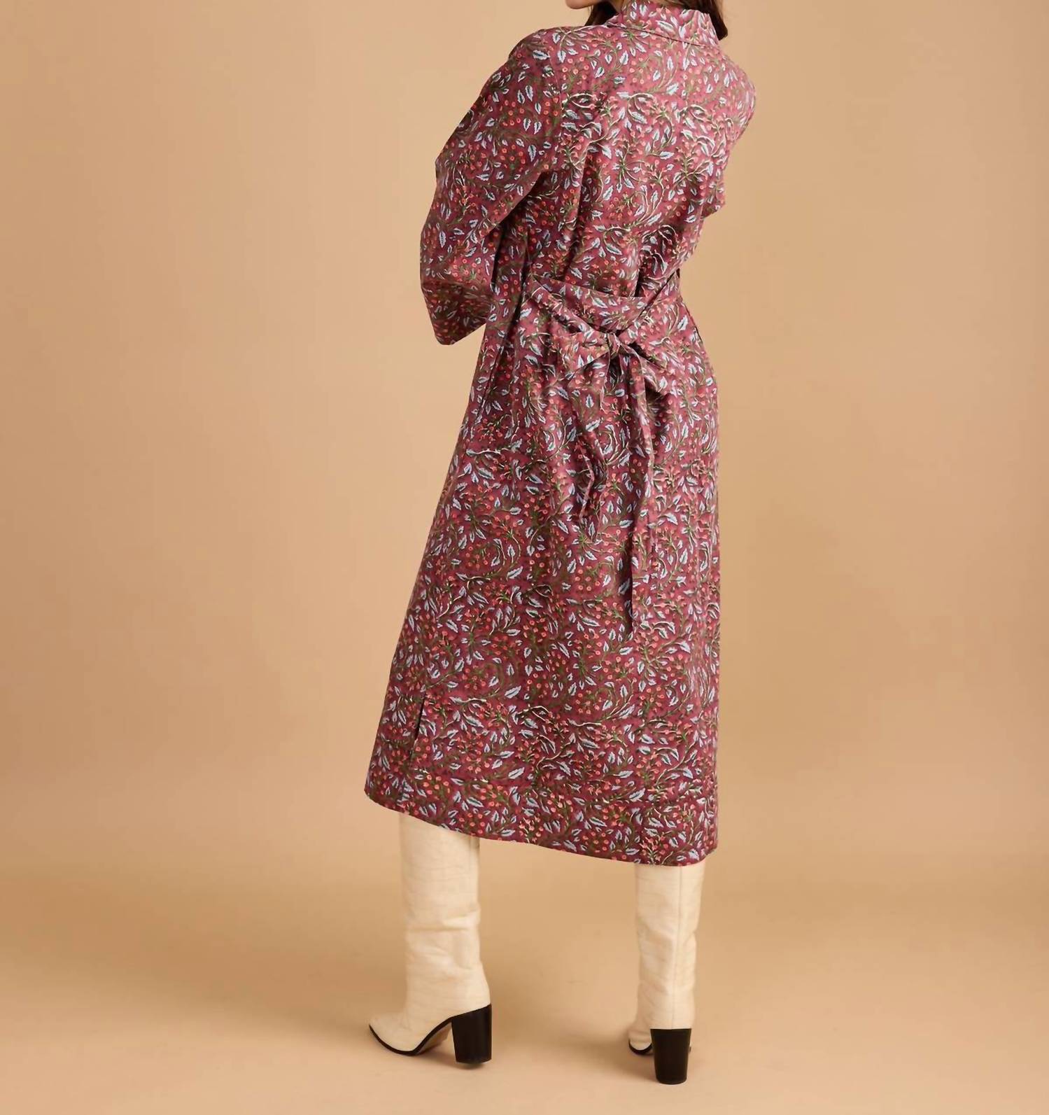 Double A Lee Midi Dress in climbing floral - women's dress - view 4