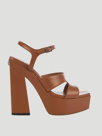 Jimmy Choo - Women's Ellison Leather Platform Sandal