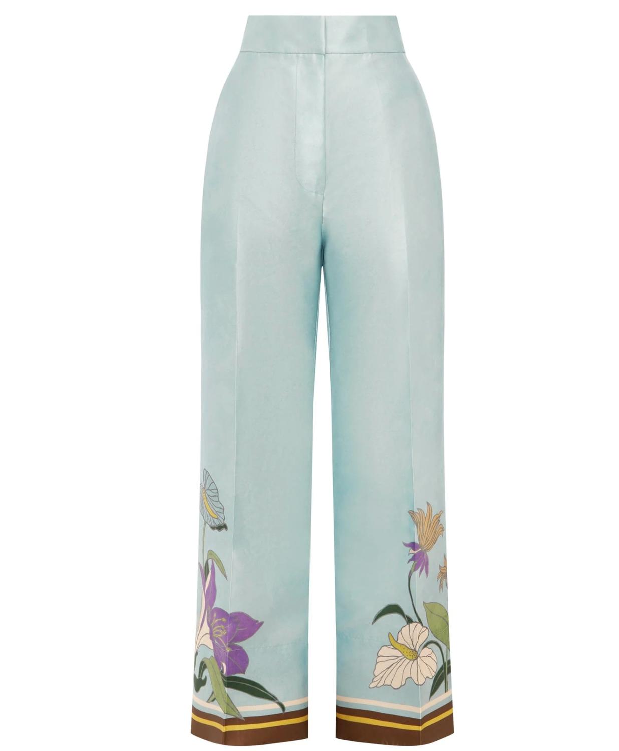 ALEMAIS ALFIE PANT in ice blue - women's pants - view 8