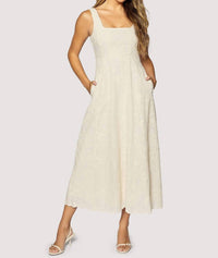 LOST + WANDER Springtide Charm Maxi Dress in white - women's dress