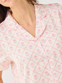Mary Square - Charlotte Satin Shorts Set