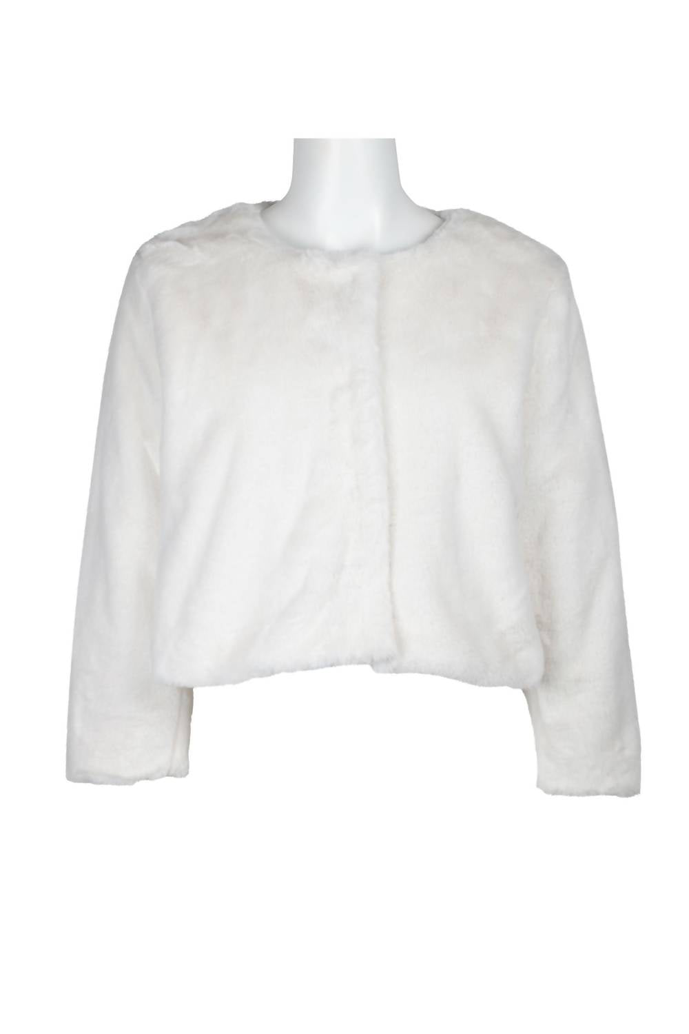Adrianna Papell - Women's Crew Neck Long Sleeve Jacket