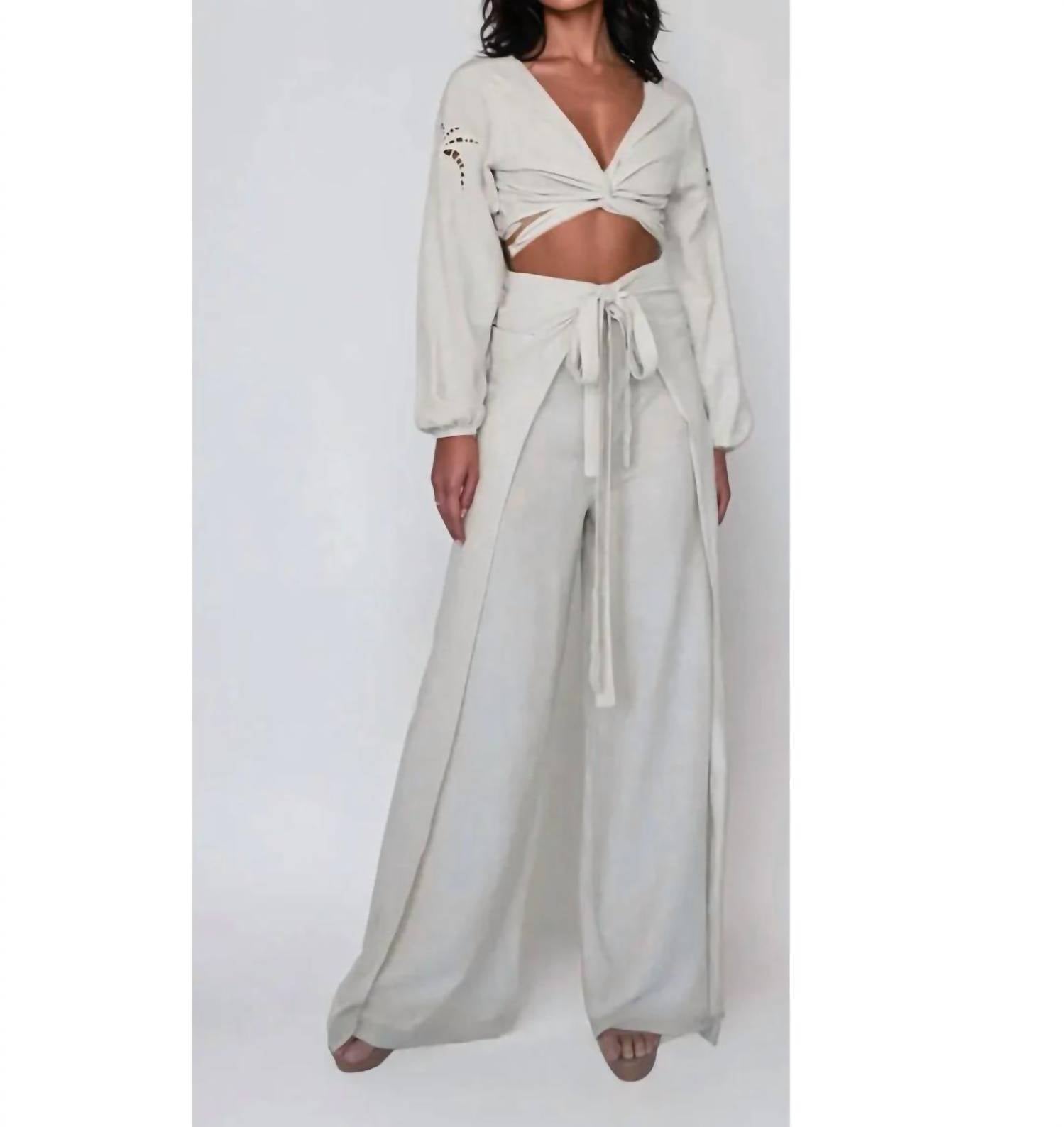 Baliawear - Linen Pant To Jumpsuit