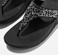 Fitflop - Women's Lulu Crystal-mix Toe-post Sandals