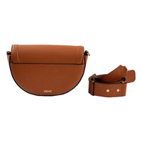 Versace - Women's La Medusa Vitello Leather Half Moon Crossbody Bag