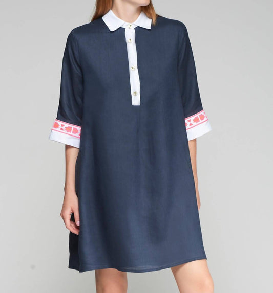 Vilagallo - Embroidered Miranda Mini Dress
