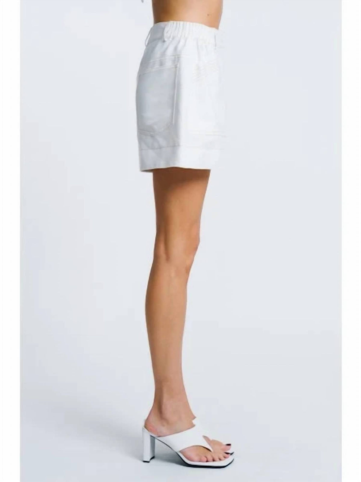 Ciebon - Women's Susana Topstitched Shorts