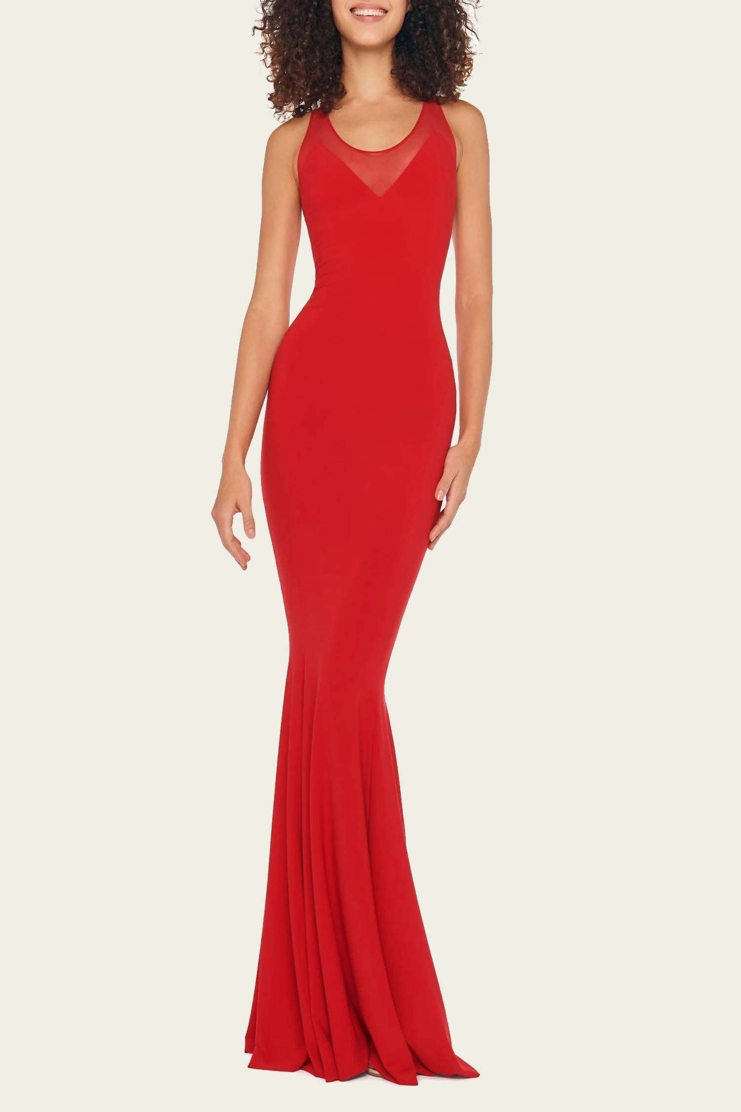 Norma Kamali - Racer Fishtail Gown