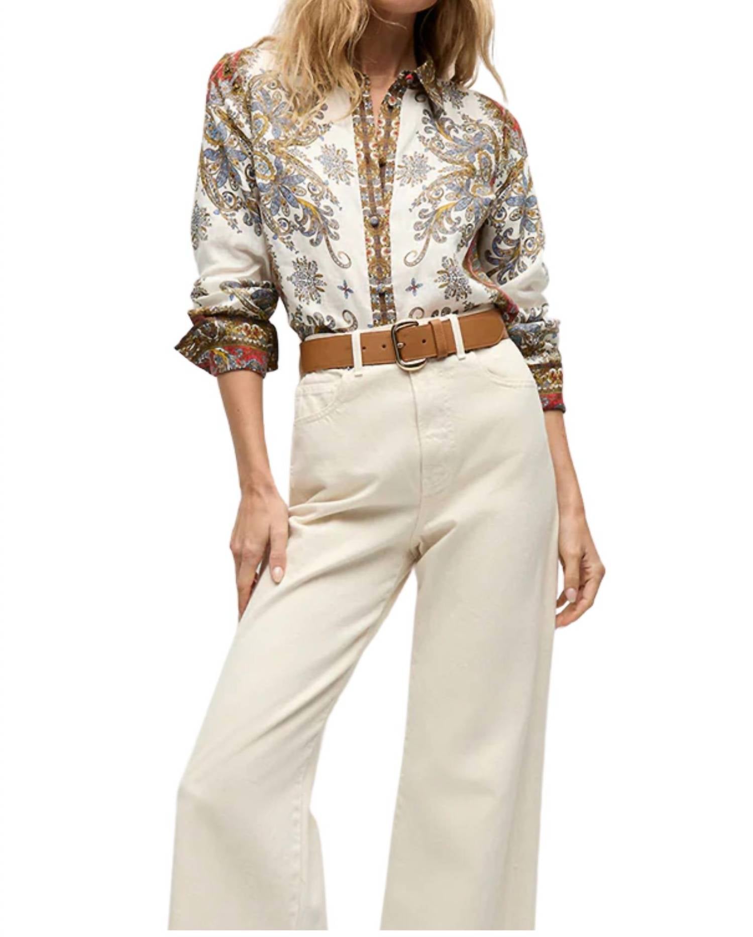 Veronica Beard - Maryam Linen Shirt