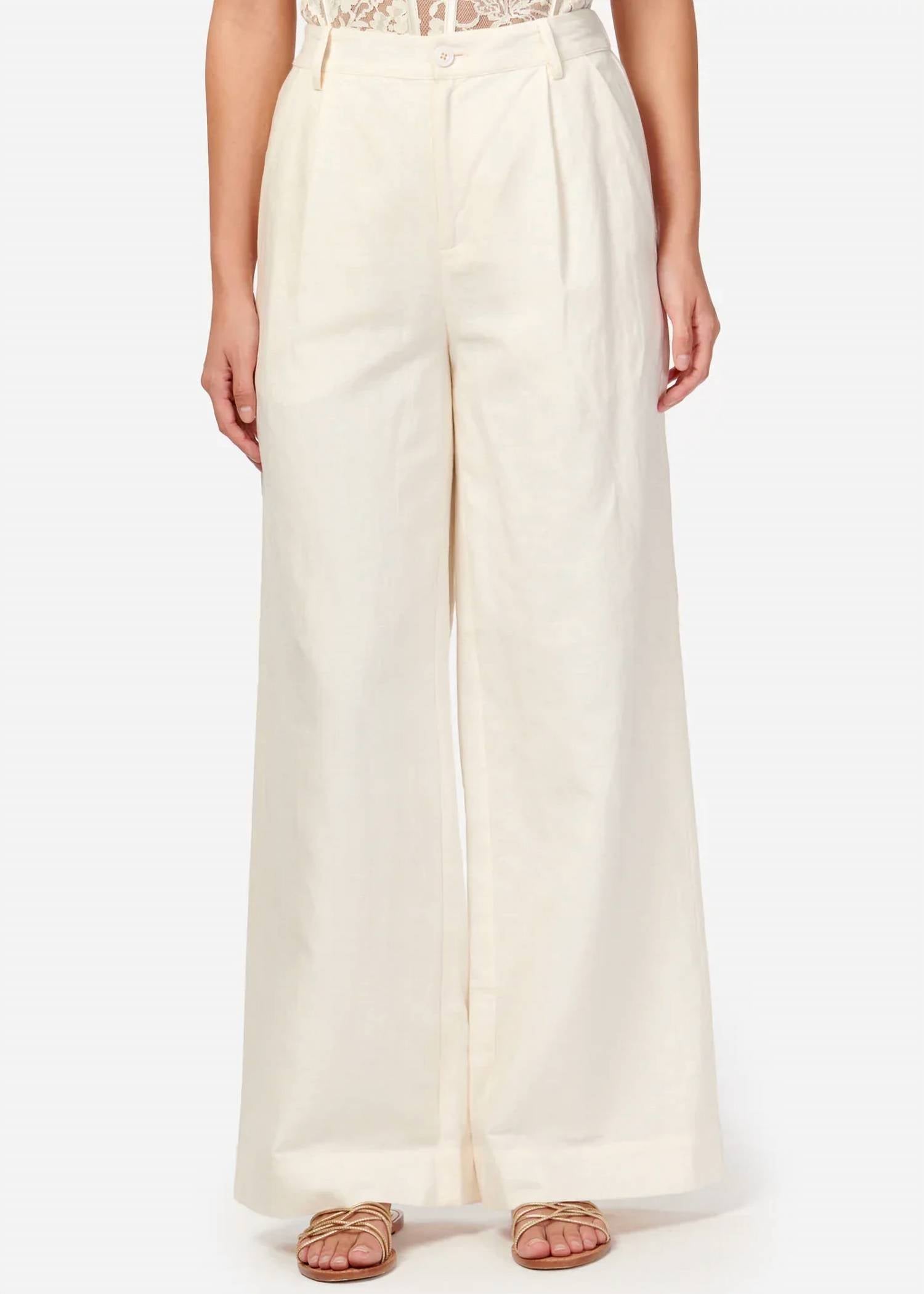 Cami Nyc - Cadiz Wide Leg Linen Pant